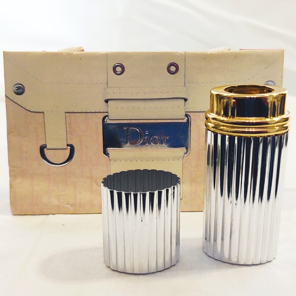 Vintage Christian Dior Diorissimo Refillable Purse Perfume Bottle
